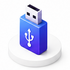 USB ports